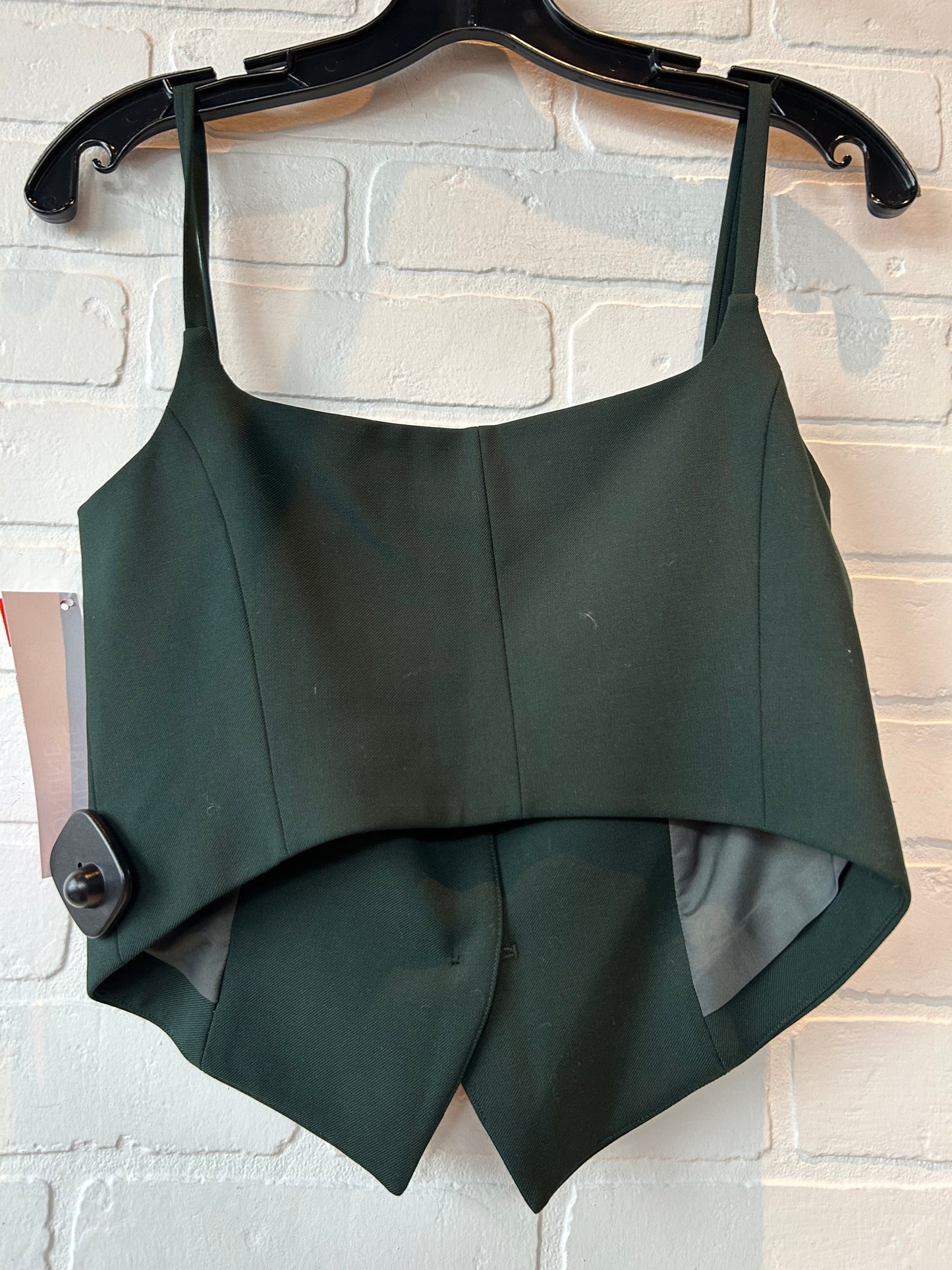 Top Sleeveless By Helmut Lang In Green, Size: M