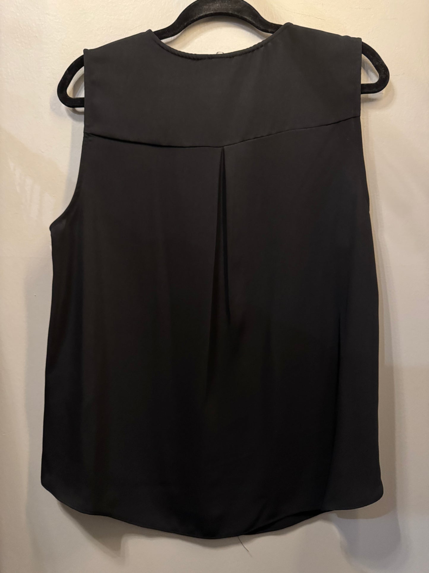 Top Sleeveless By H&m In Black, Size: M