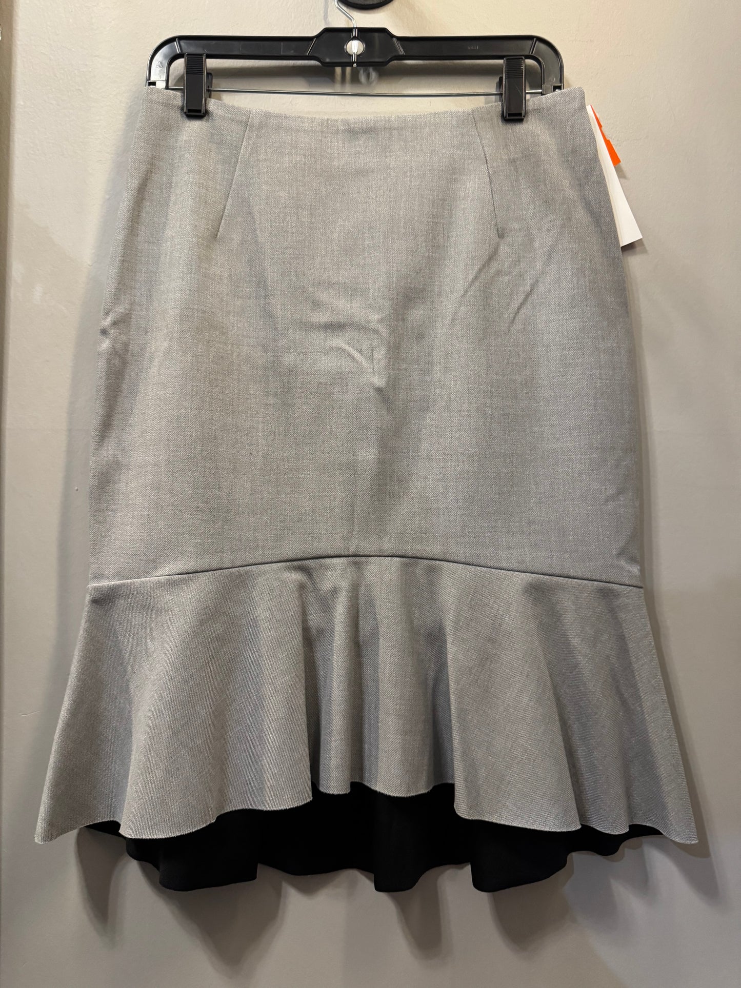 Skirt Midi By H&m In Grey, Size: 10