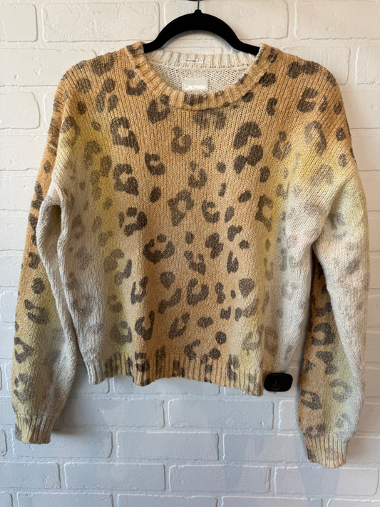 Sweater By Mother In Cream & Orange, Size: Xs