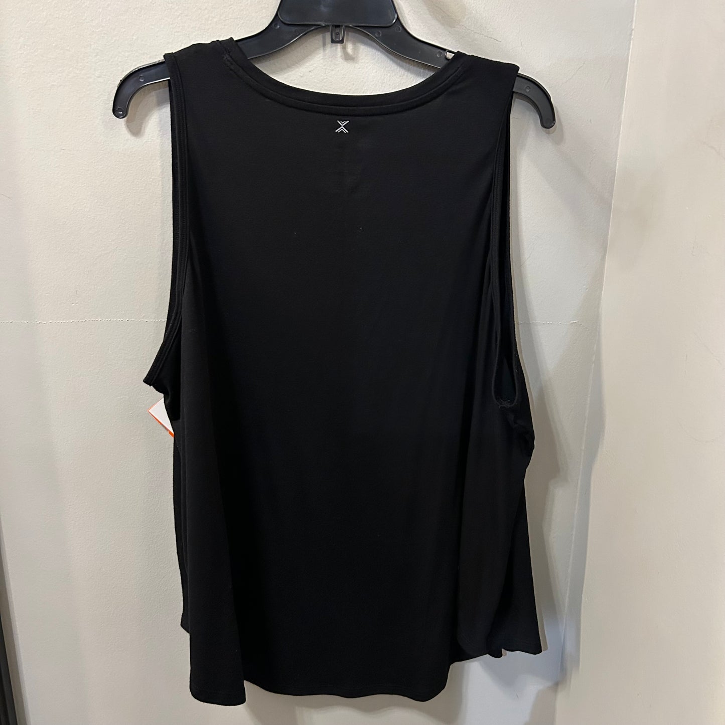 Athletic Tank Top By Xersion In Black, Size: 2x