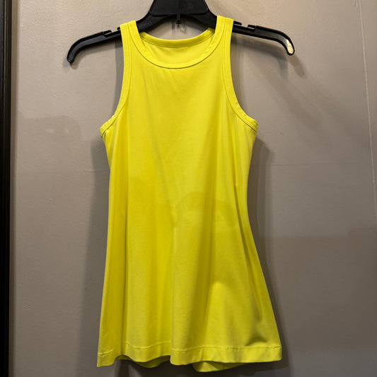 Athletic Tank Top By Lululemon In Yellow, Size: S