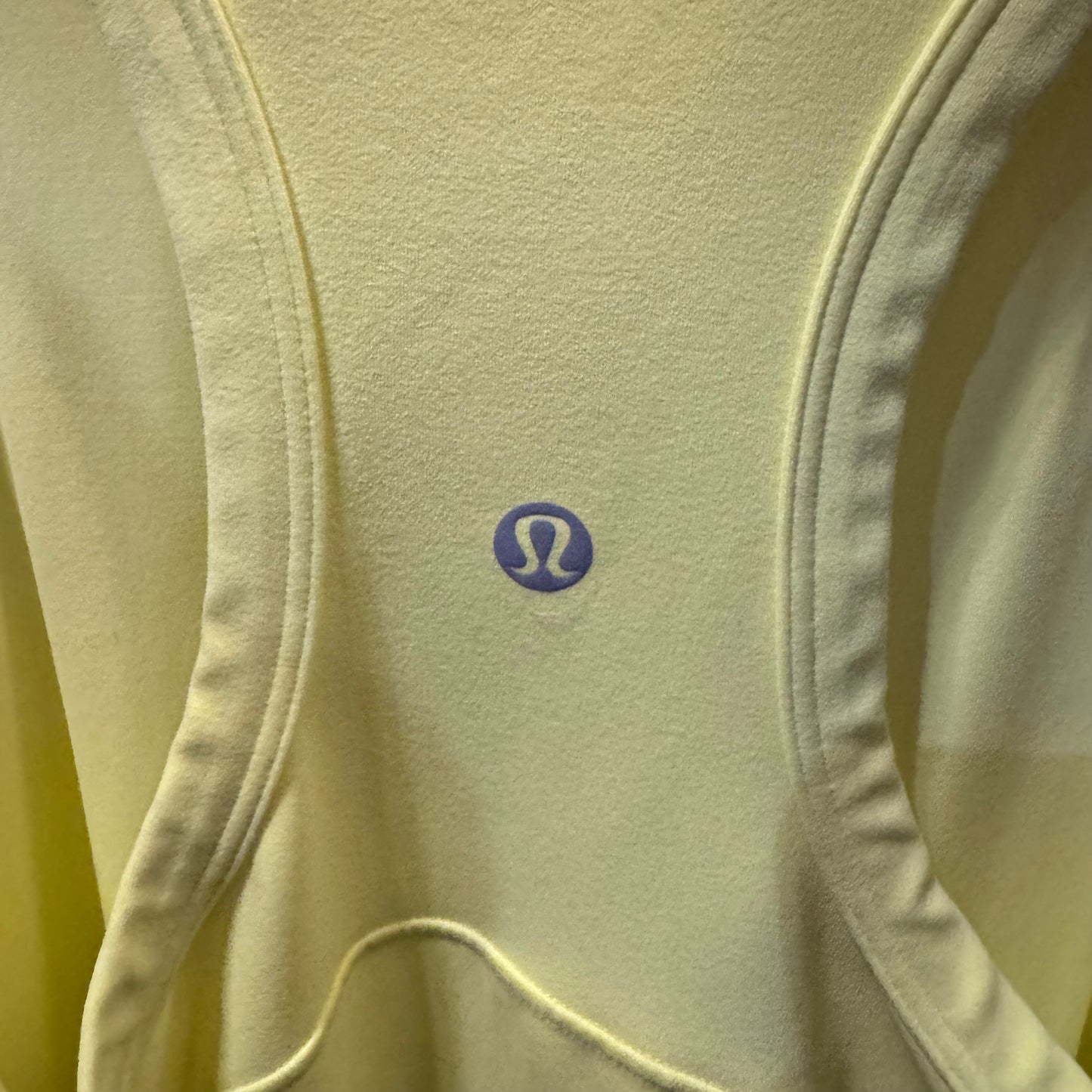 Athletic Tank Top By Lululemon In Yellow, Size: S