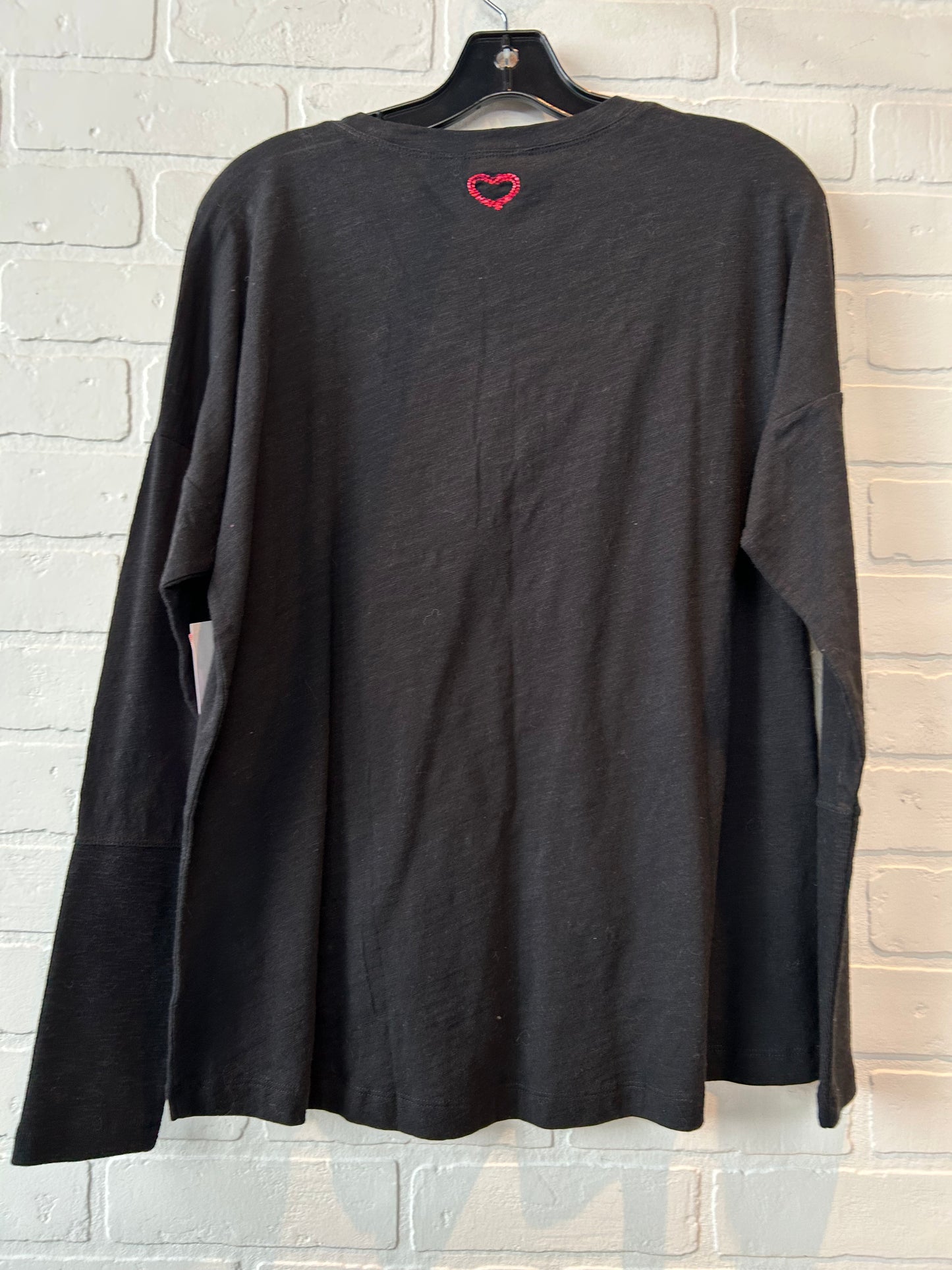 Top Long Sleeve Basic By Cabi In Black, Size: Xs