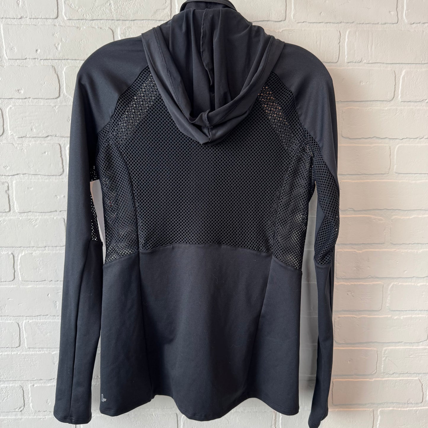 Athletic Jacket By Fabletics In Black, Size: M