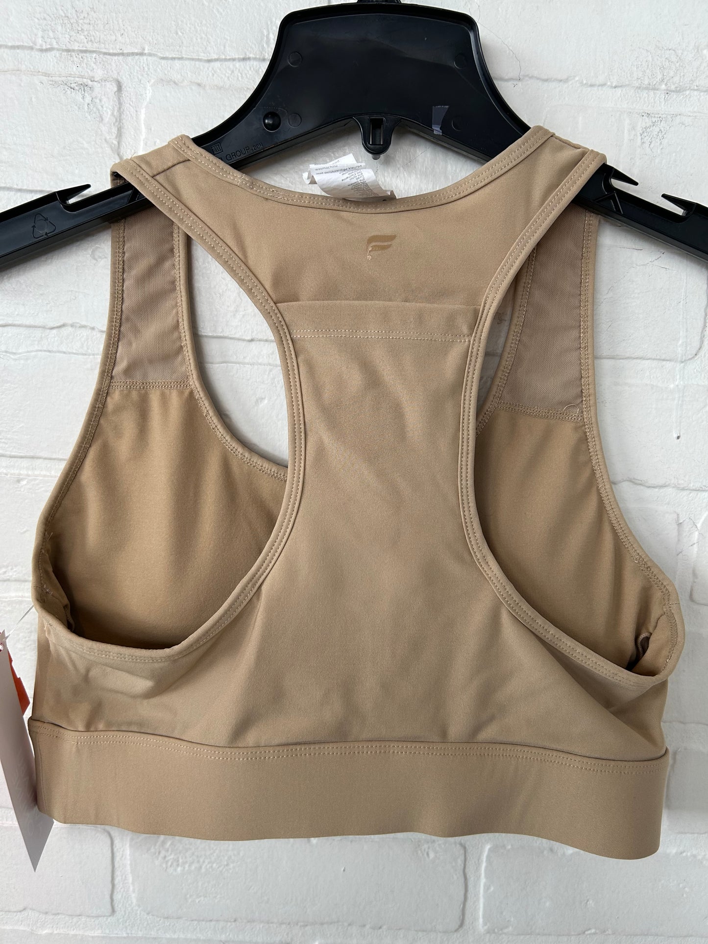 Athletic Bra By Fabletics In Tan, Size: M