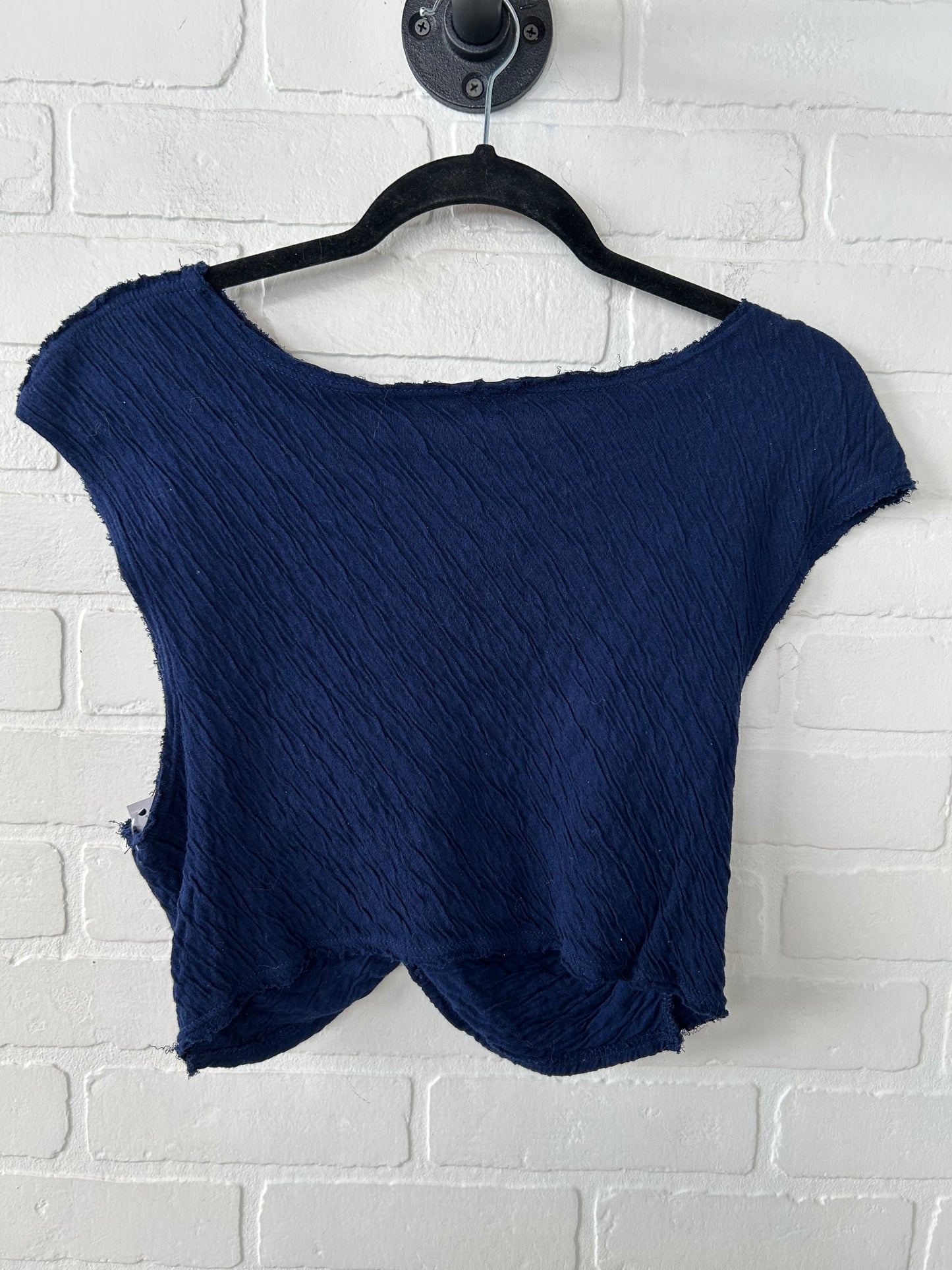 Top Sleeveless By Free People In Blue, Size: M