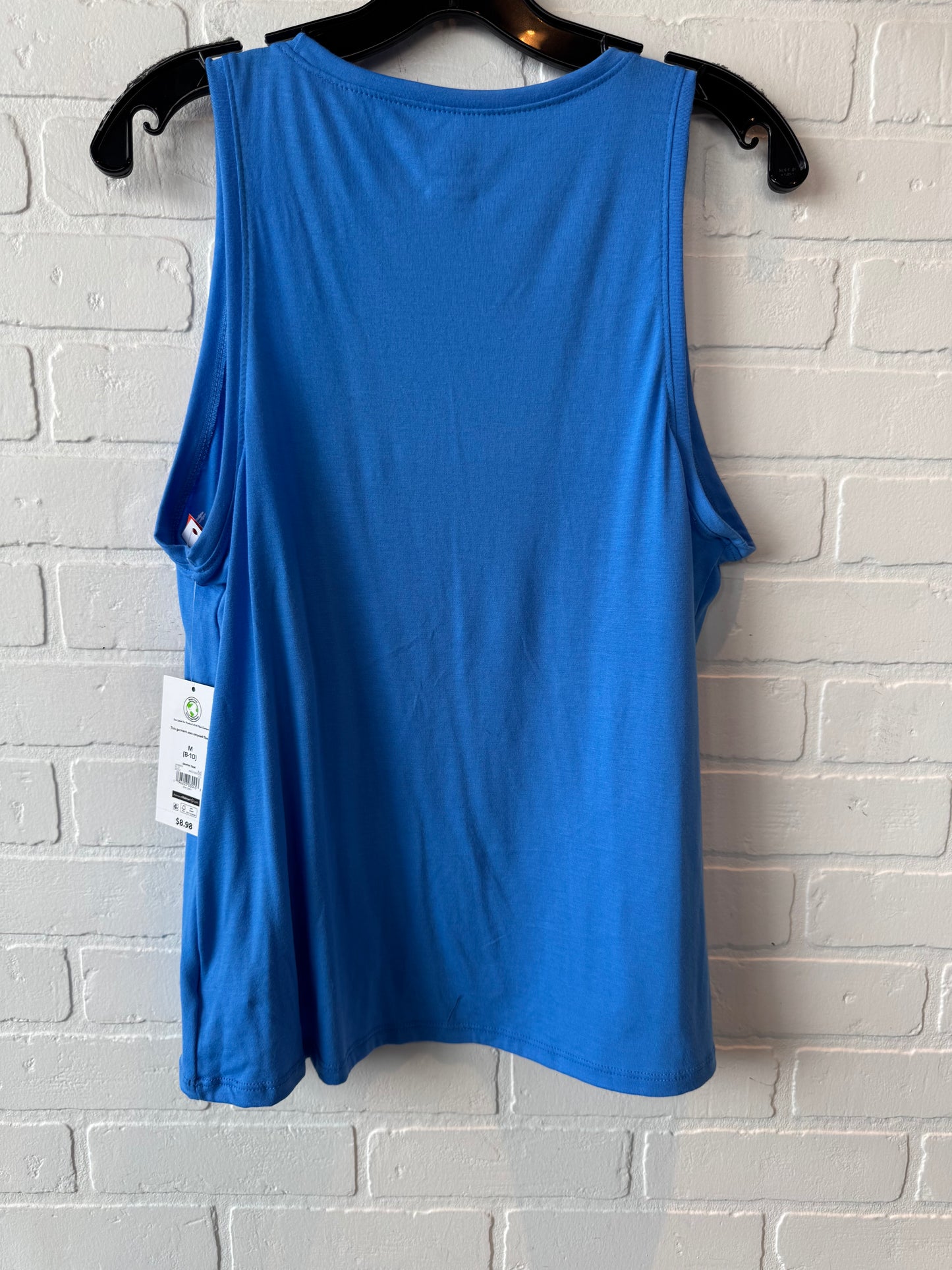 Athletic Tank Top By Athletic Works In Blue, Size: M