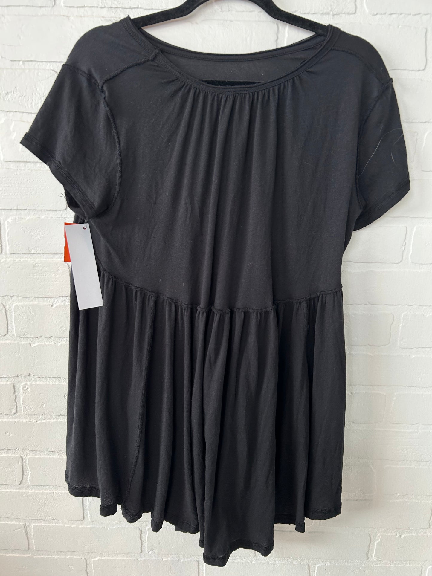 Top Short Sleeve By We The Free In Black, Size: L