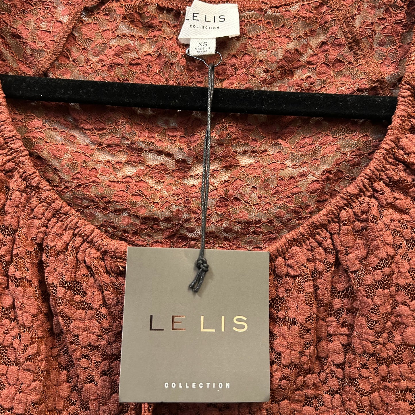 Bodysuit By Le Lis In Brown, Size: Xs