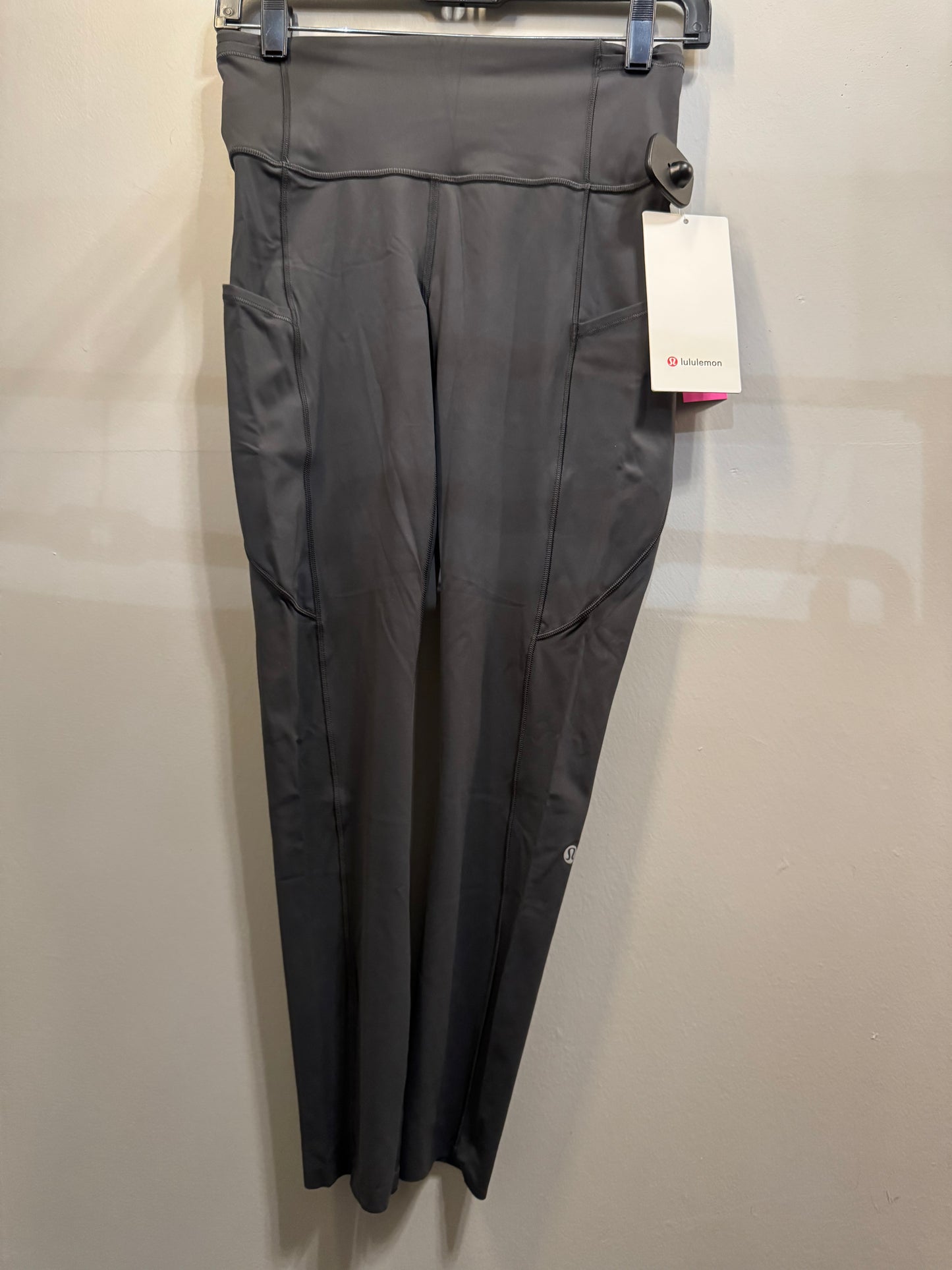 Athletic Leggings By Lululemon In Grey, Size: 6