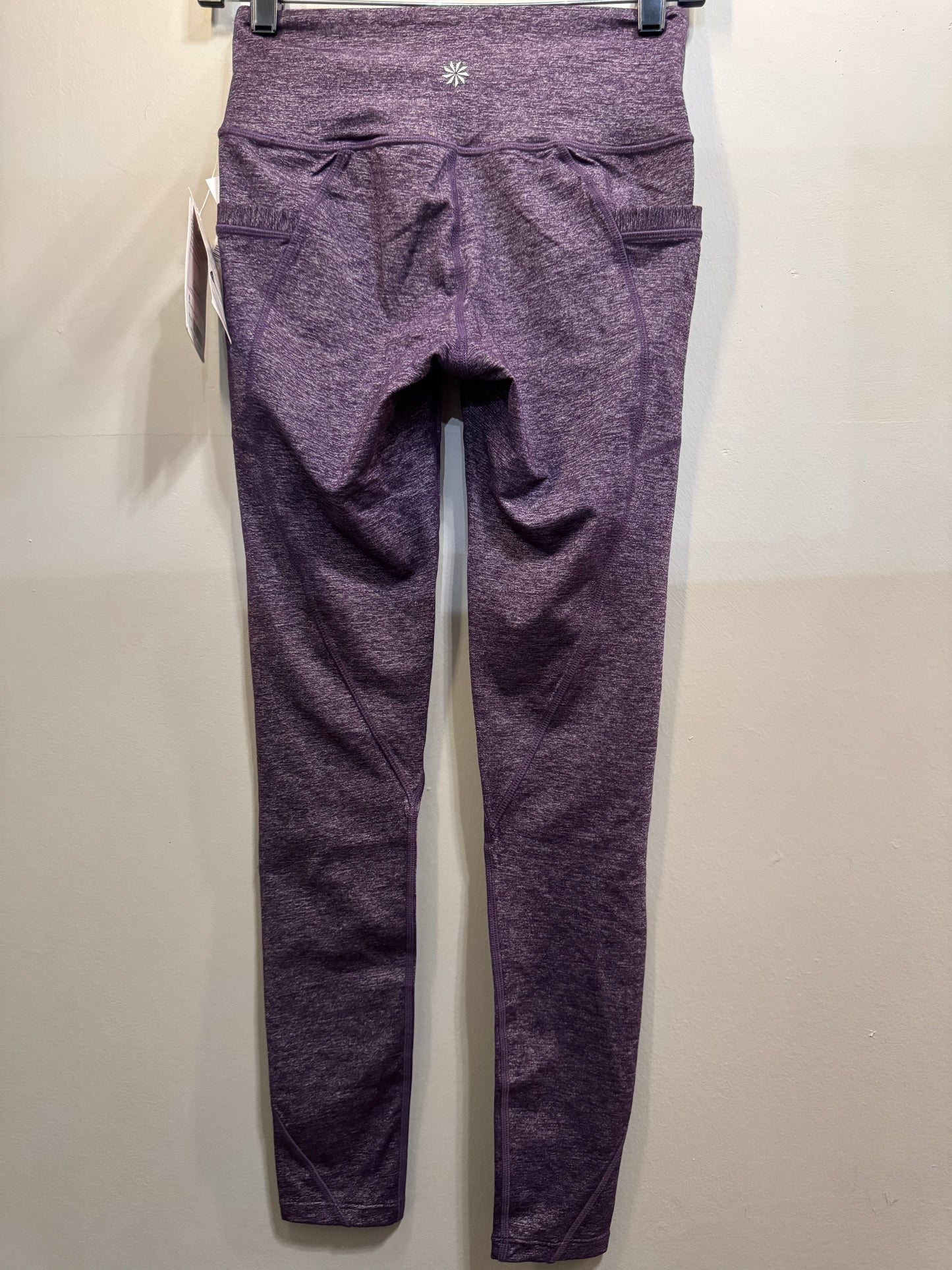 Athletic Leggings By Athleta In Purple, Size: 0