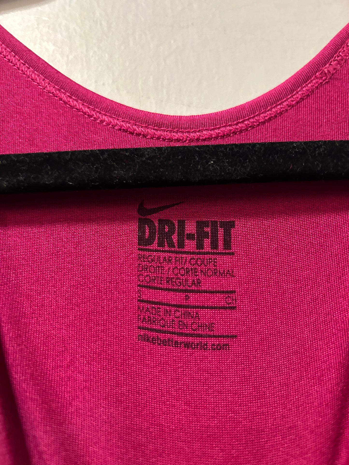 Athletic Tank Top By Nike Apparel In Pink, Size: S