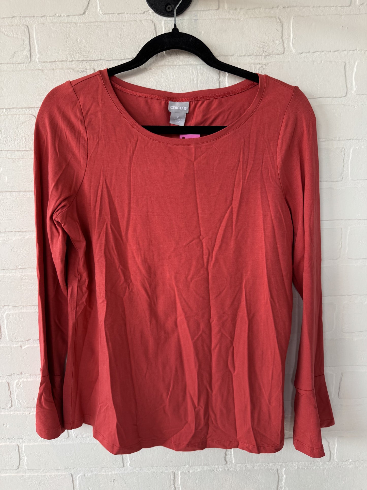 Top Long Sleeve Basic By Chicos  Size: S
