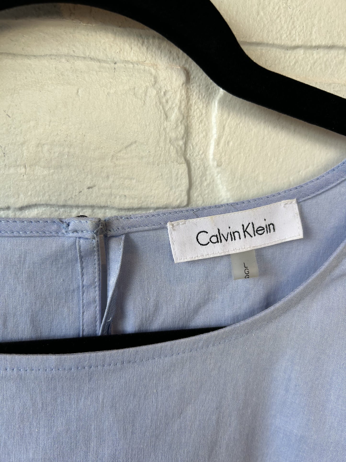 Top Short Sleeve By Calvin Klein  Size: L