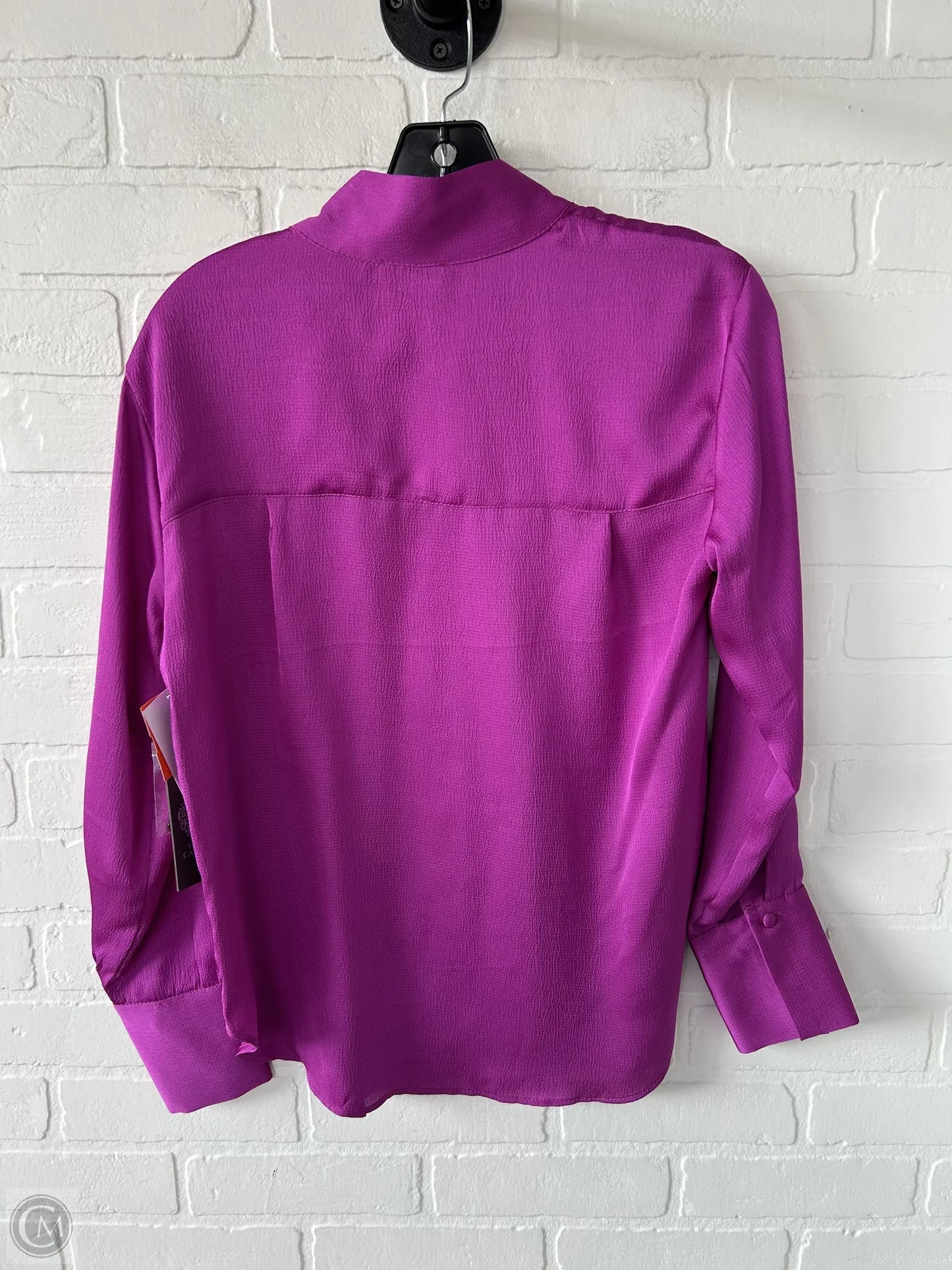 Top Long Sleeve By Vince Camuto In Pink, Size: Xs