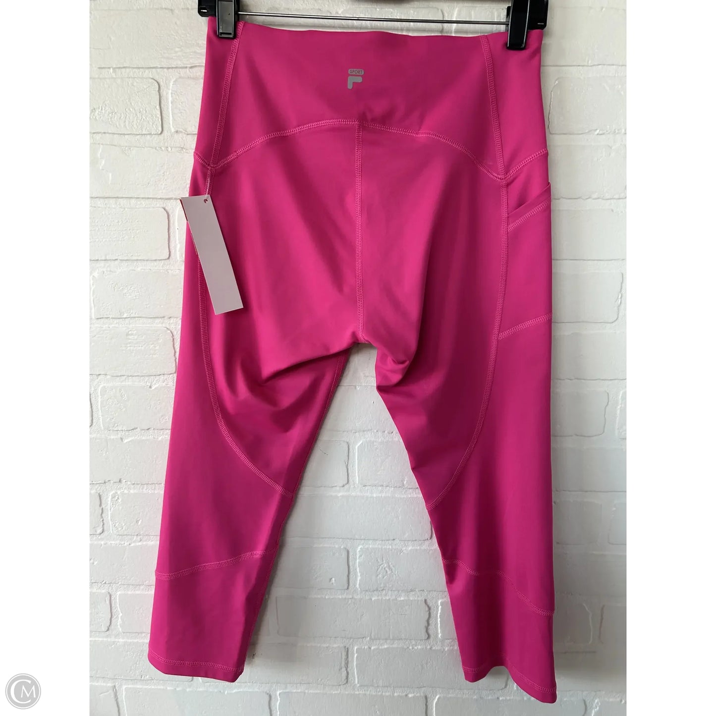 Athletic Capris By Fila In Pink, Size: 8