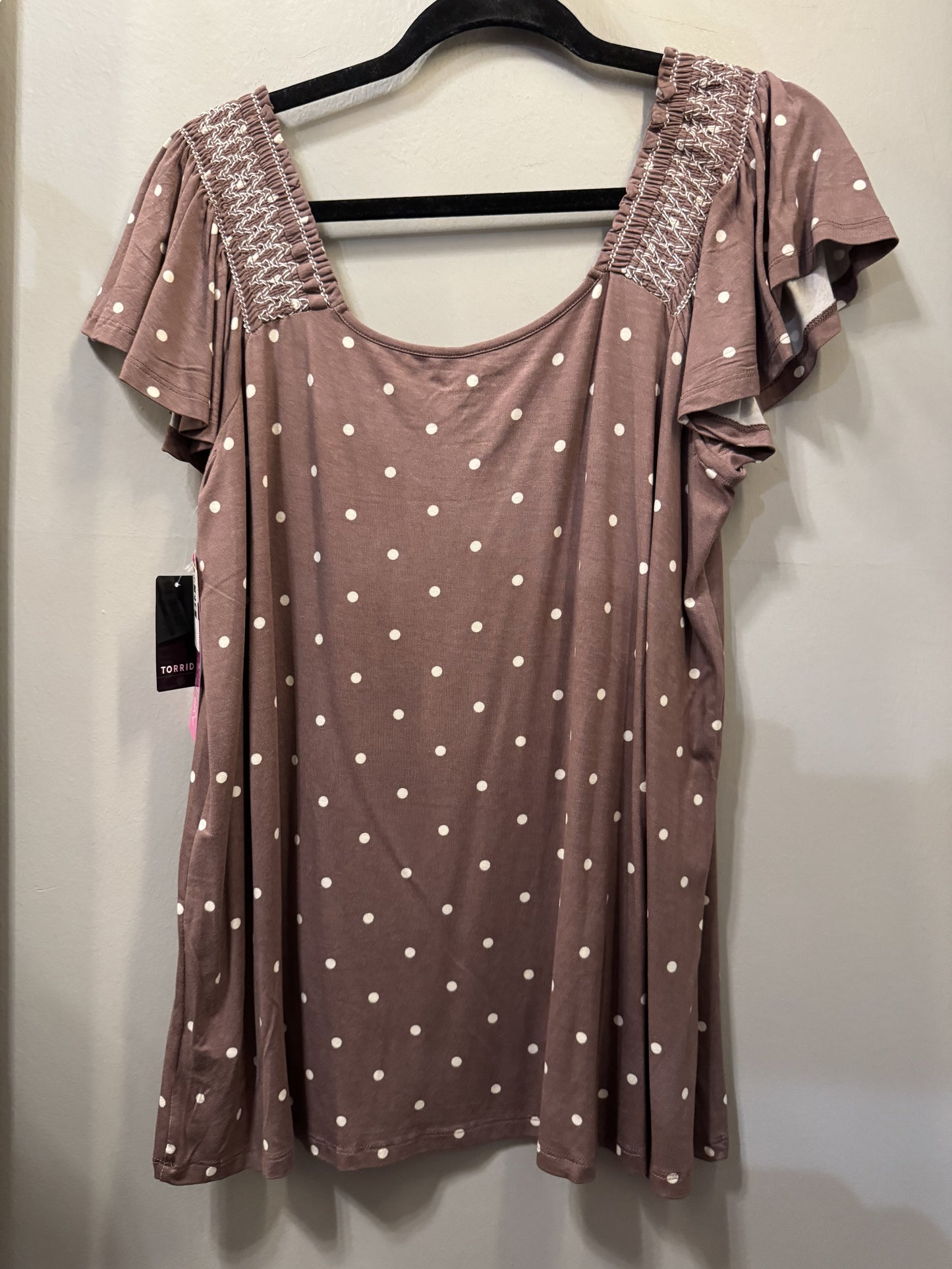 Top Short Sleeve By Torrid  Size: 1x