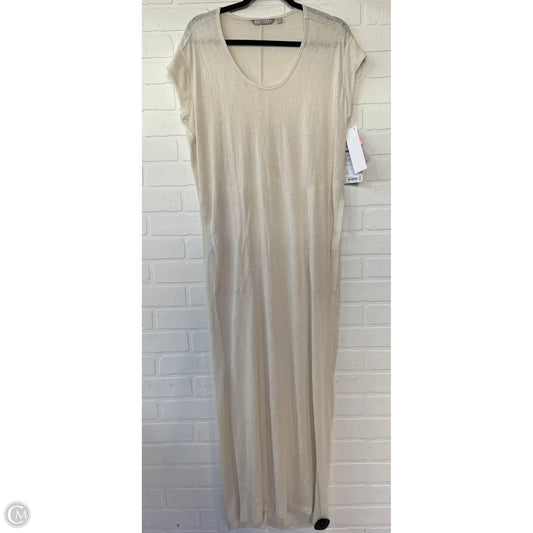 Dress Casual Maxi By Athleta In Cream, Size: S