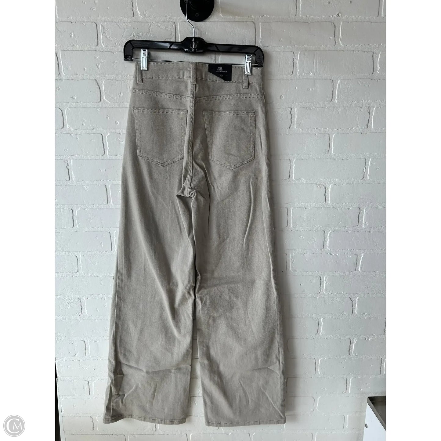 Pants Wide Leg By Divided In Tan, Size: 4