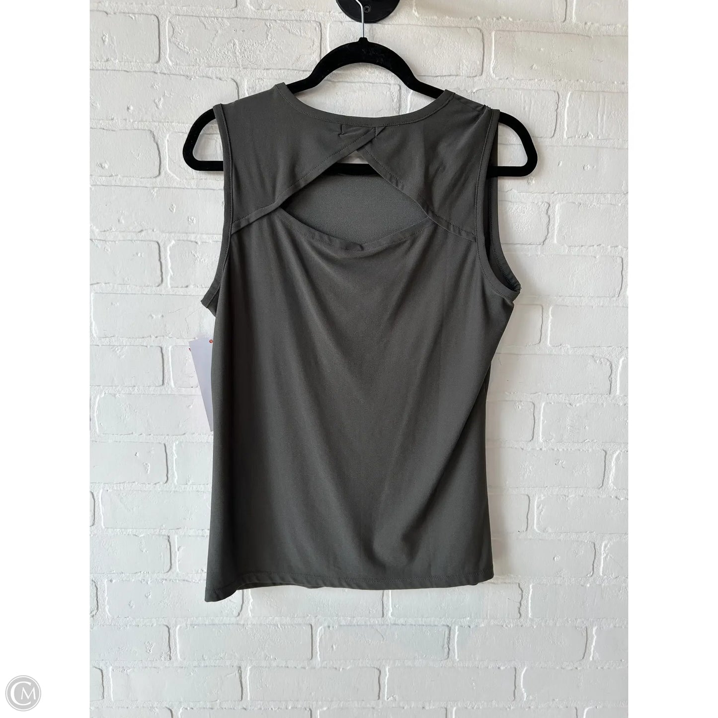 Top Sleeveless By 14th And Union In Green, Size: M