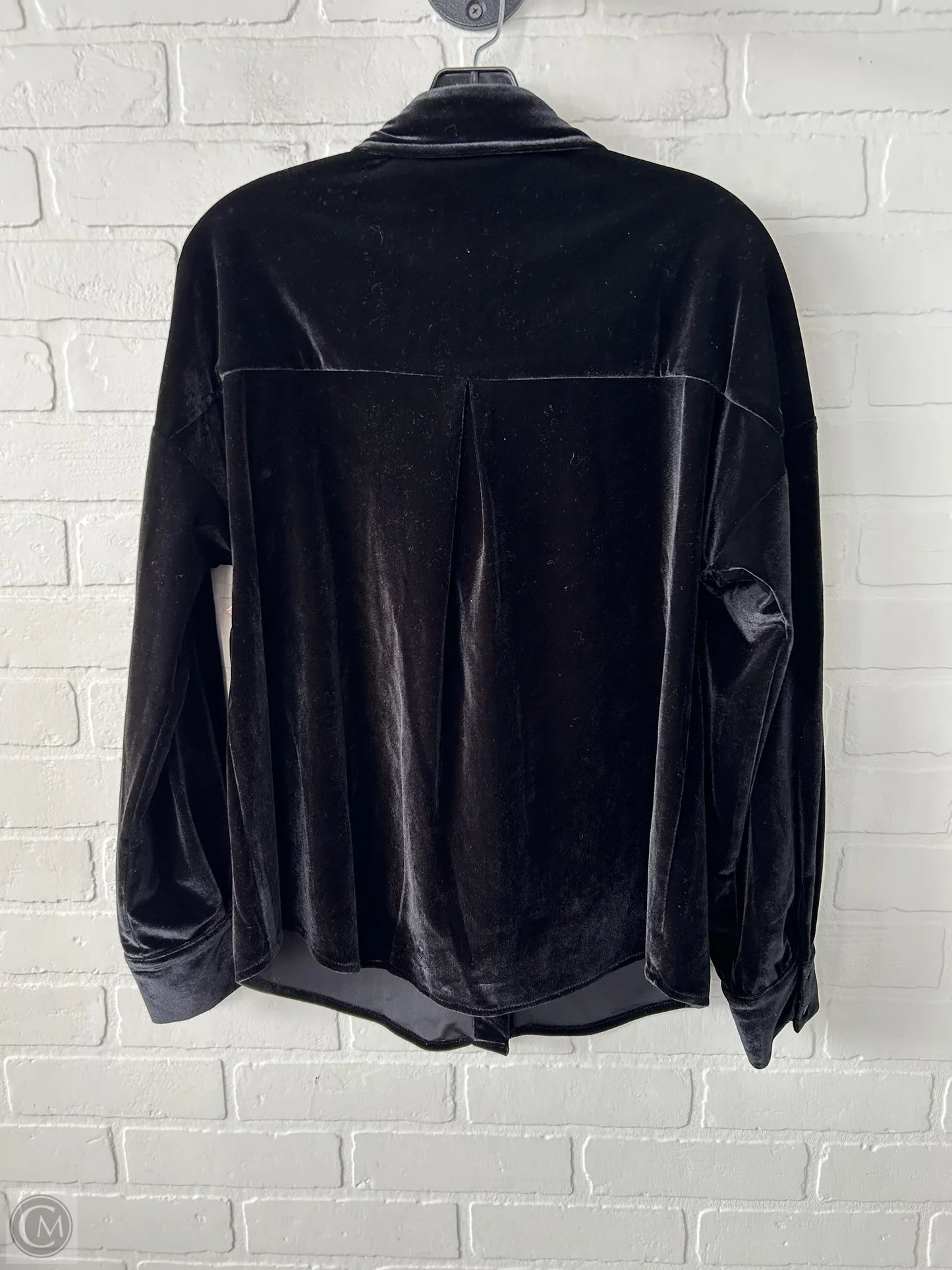 Top Long Sleeve By Vici In Black, Size: S