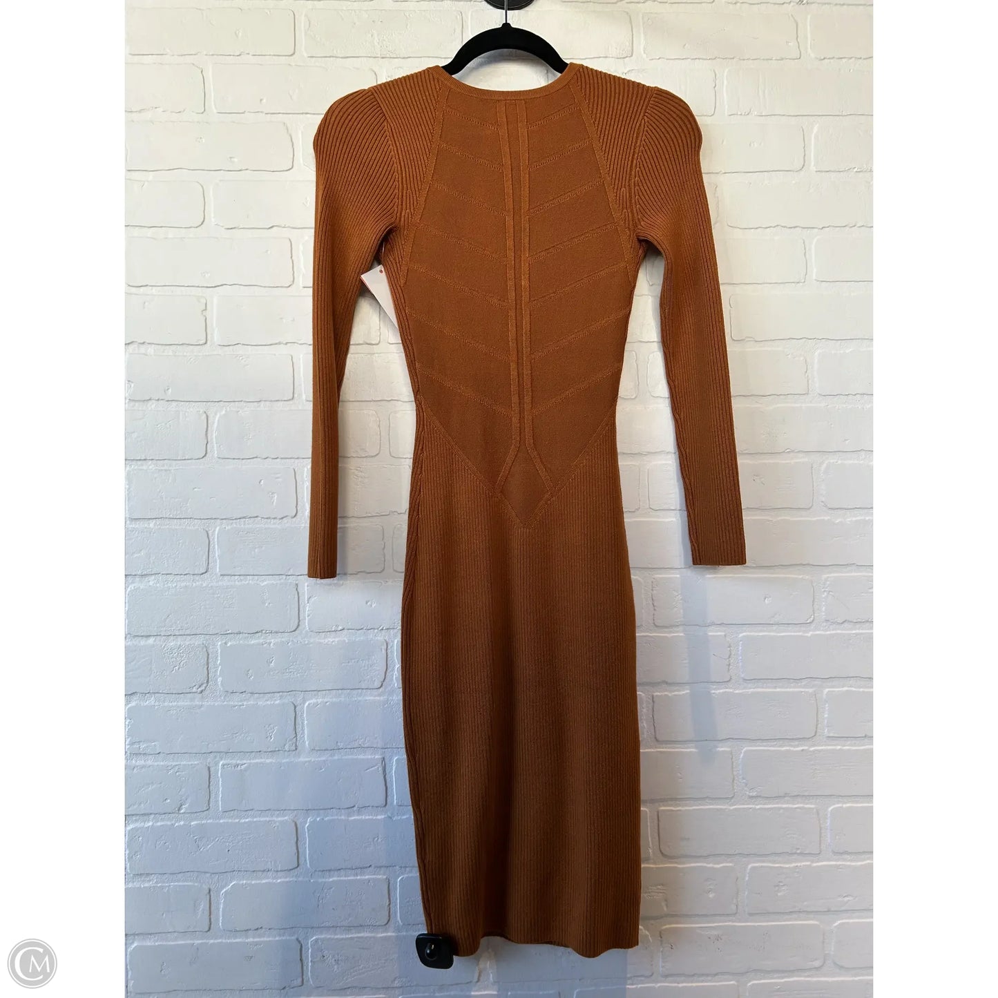 Dress Sweater By Marciano In Orange, Size: Xs