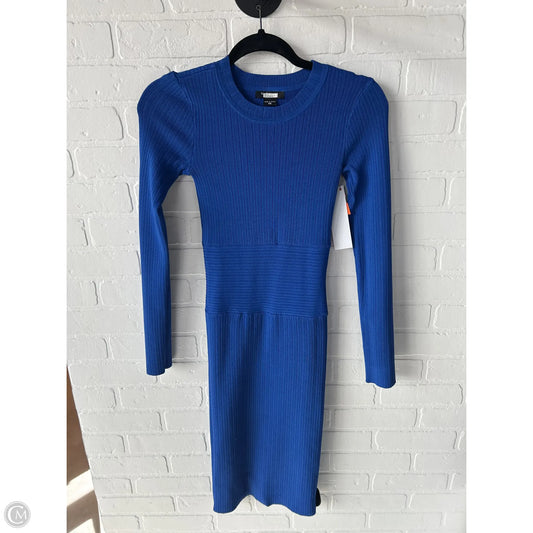 Dress Sweater By Marciano In Blue, Size: Xs