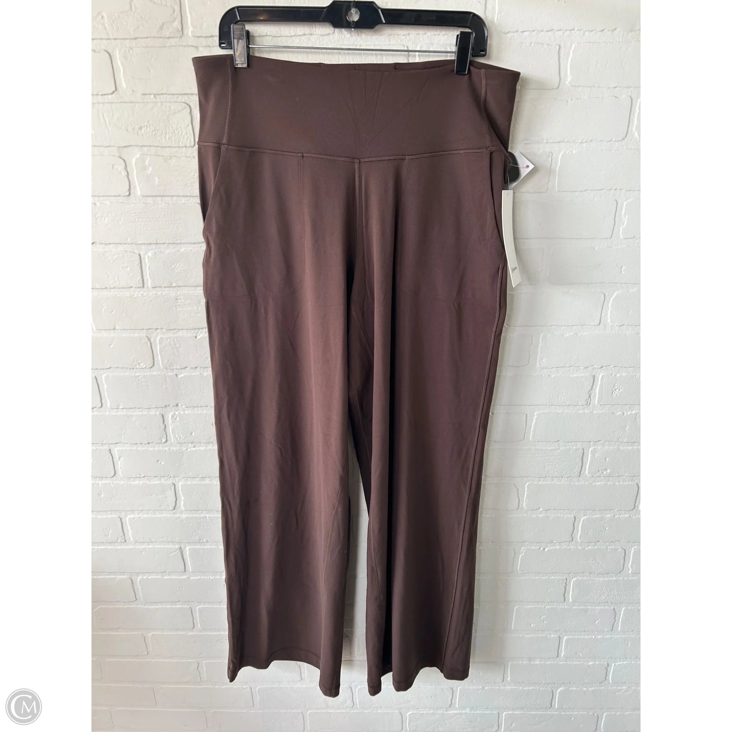 Athletic Pants By Lululemon In Brown, Size: 14