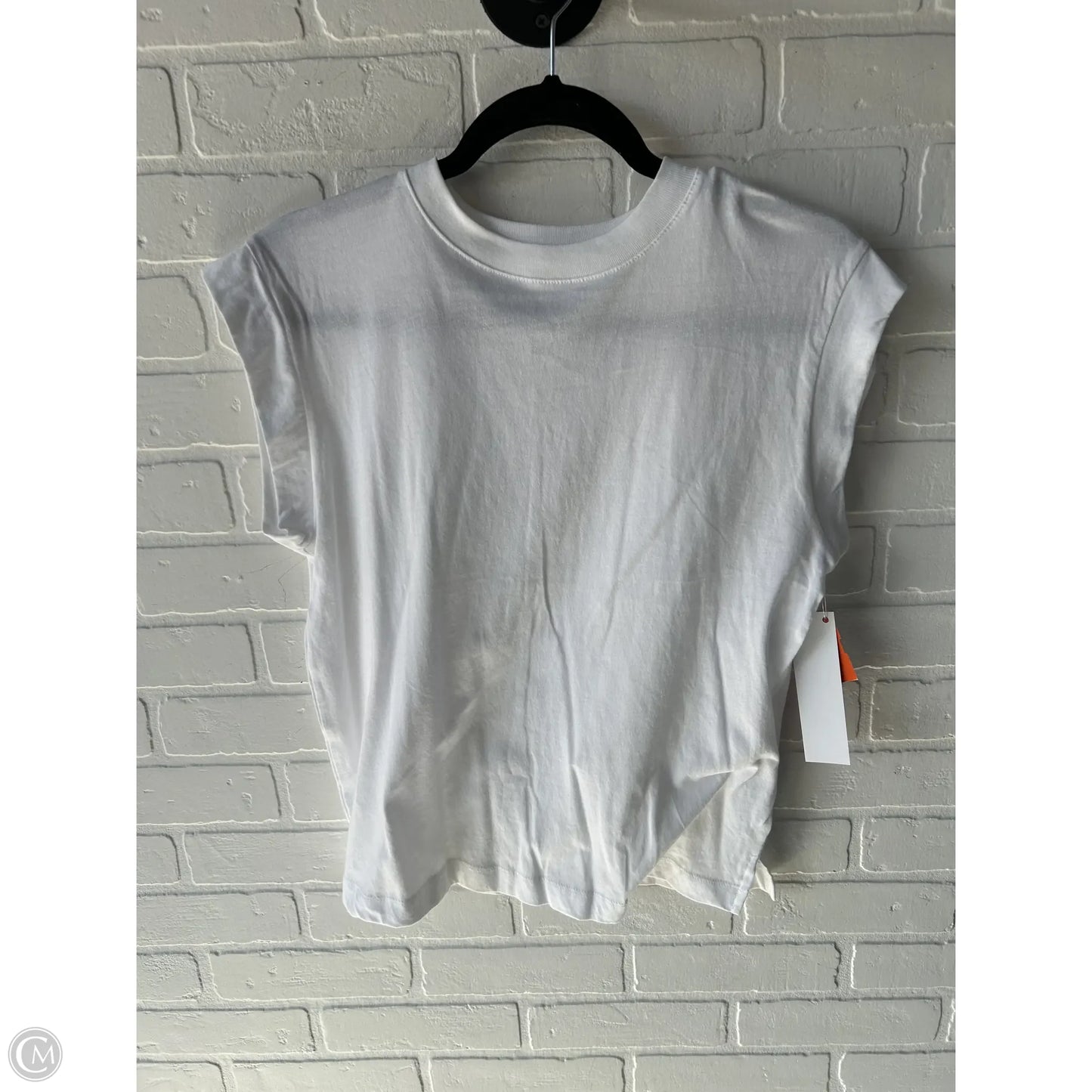 Top Sleeveless Basic By A New Day In White, Size: Xs