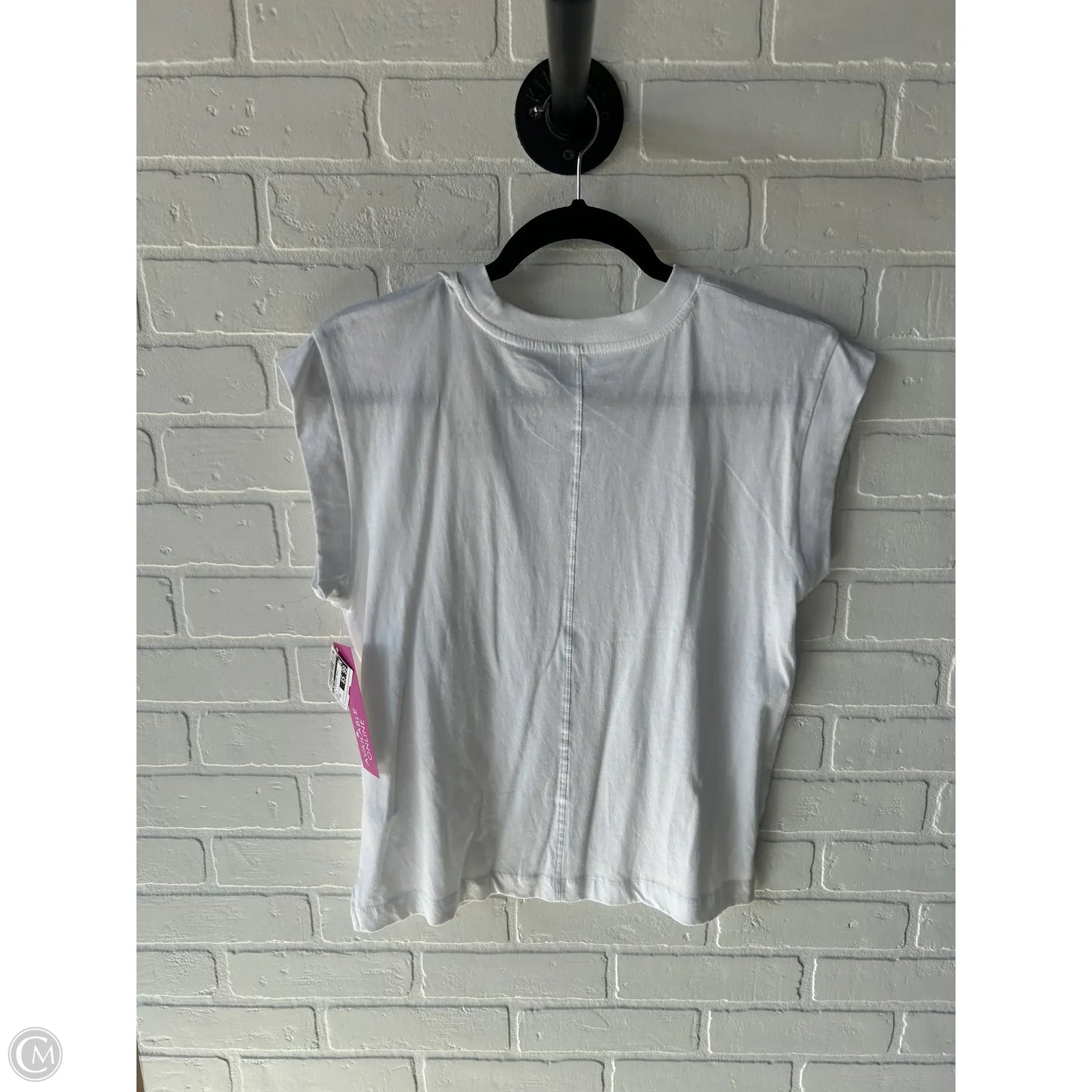 Top Sleeveless Basic By A New Day In White, Size: Xs