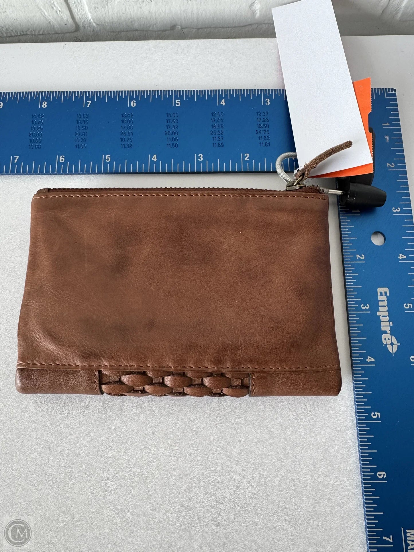 Wallet Leather By Clothes Mentor, Size: Small