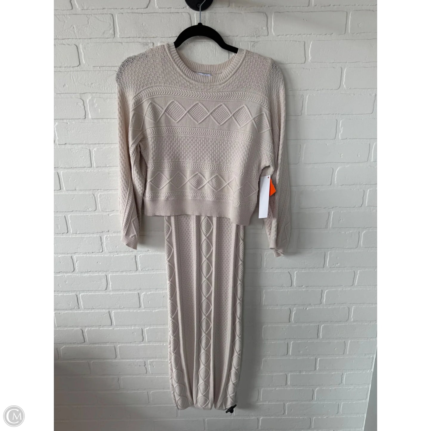 Dress Sweater By Current Air In Cream, Size: Xs