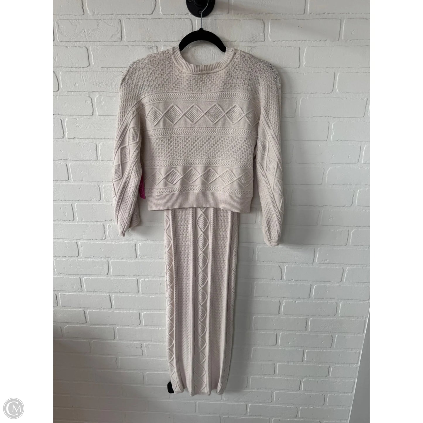 Dress Sweater By Current Air In Cream, Size: Xs