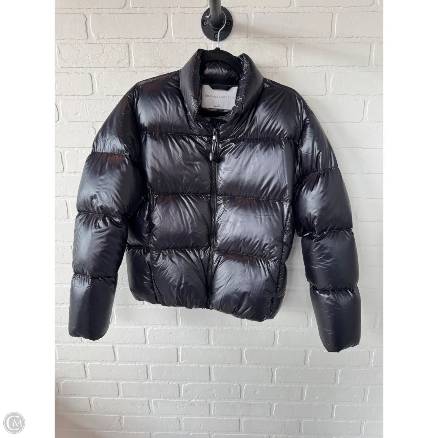 Jacket Puffer & Quilted By Cmb In Black, Size: S