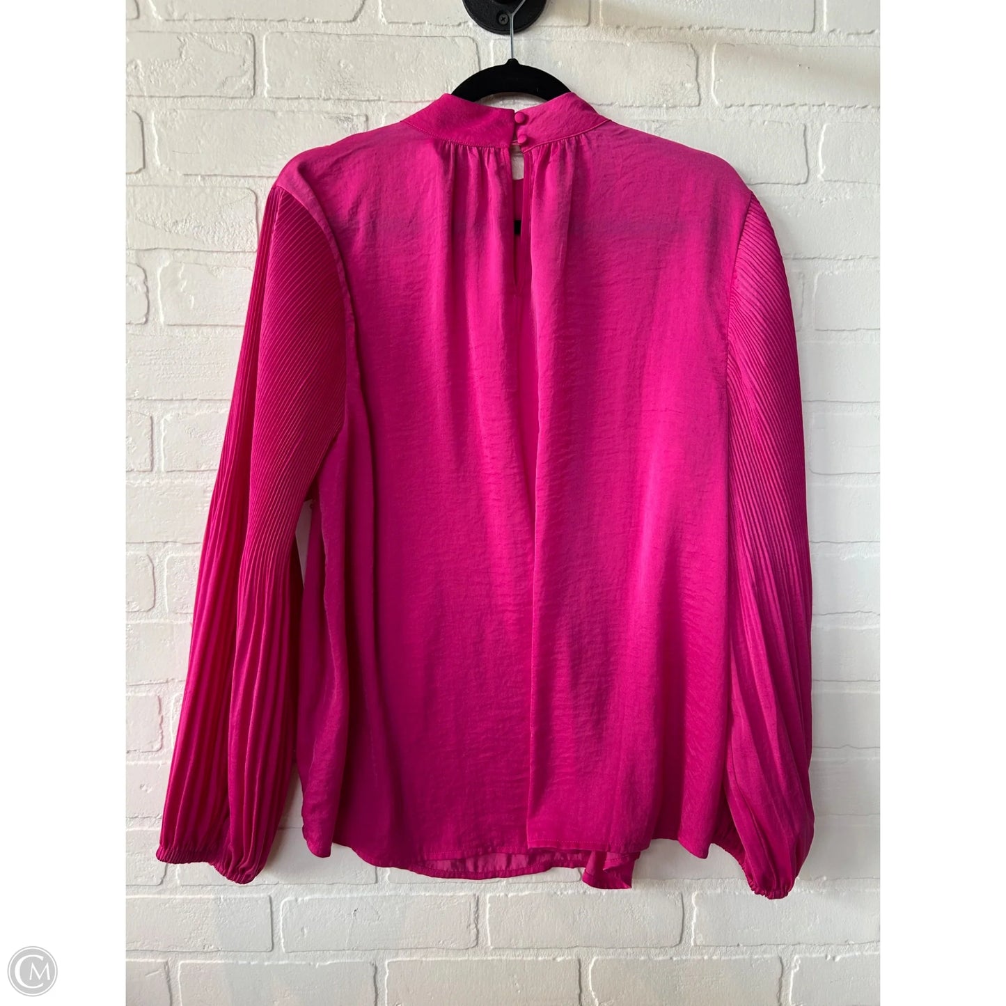 Top Long Sleeve By Vince Camuto In Pink, Size: Xl