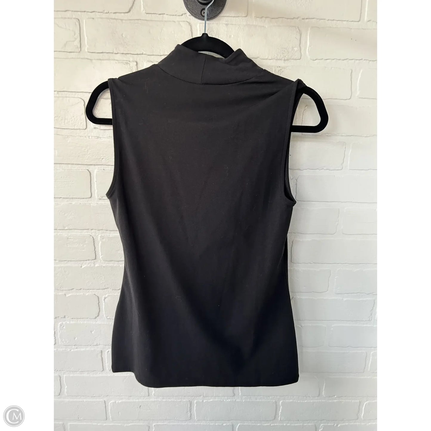 Top Sleeveless Basic By White House Black Market In Black, Size: S