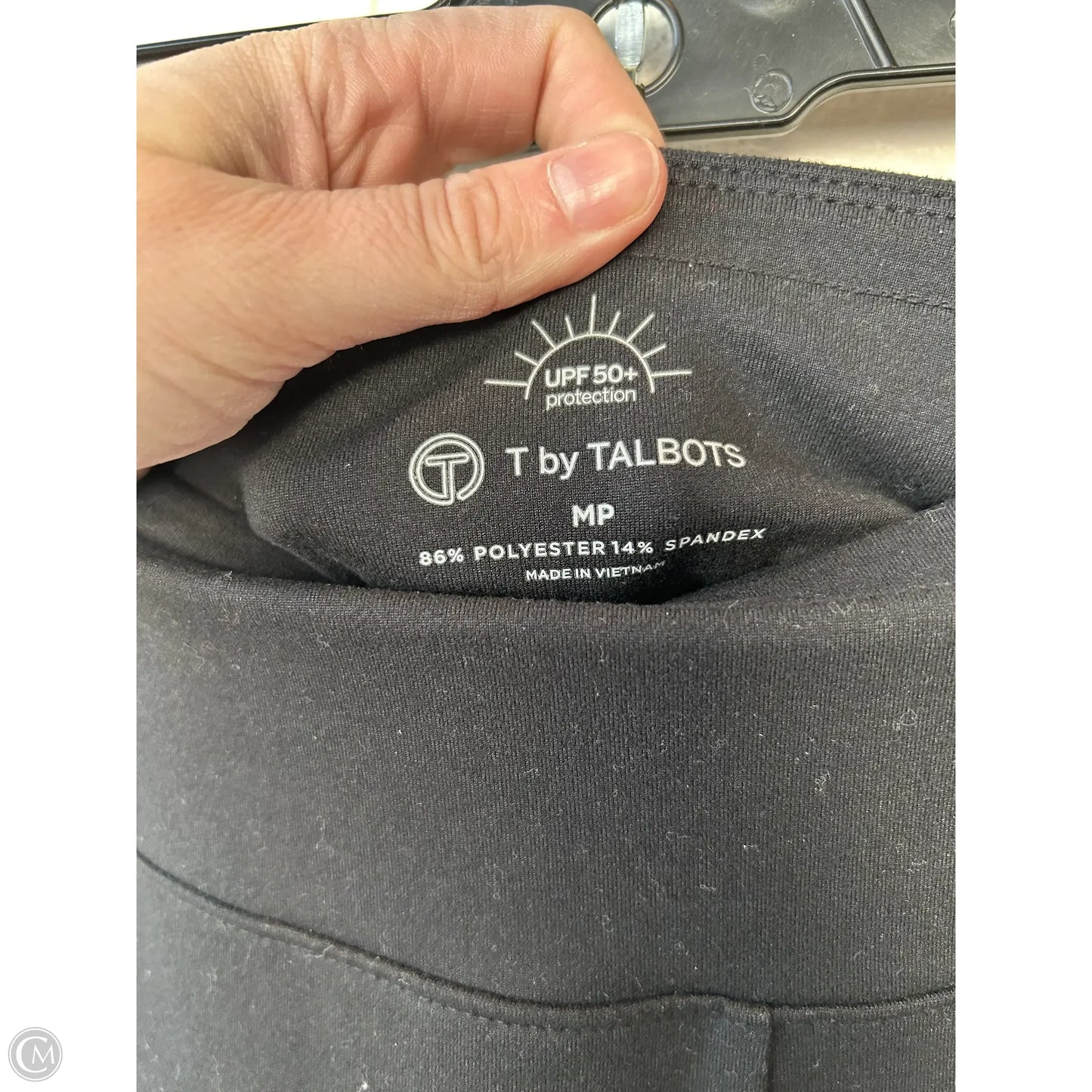 Athletic Leggings By Talbots In Black, Size: 8p