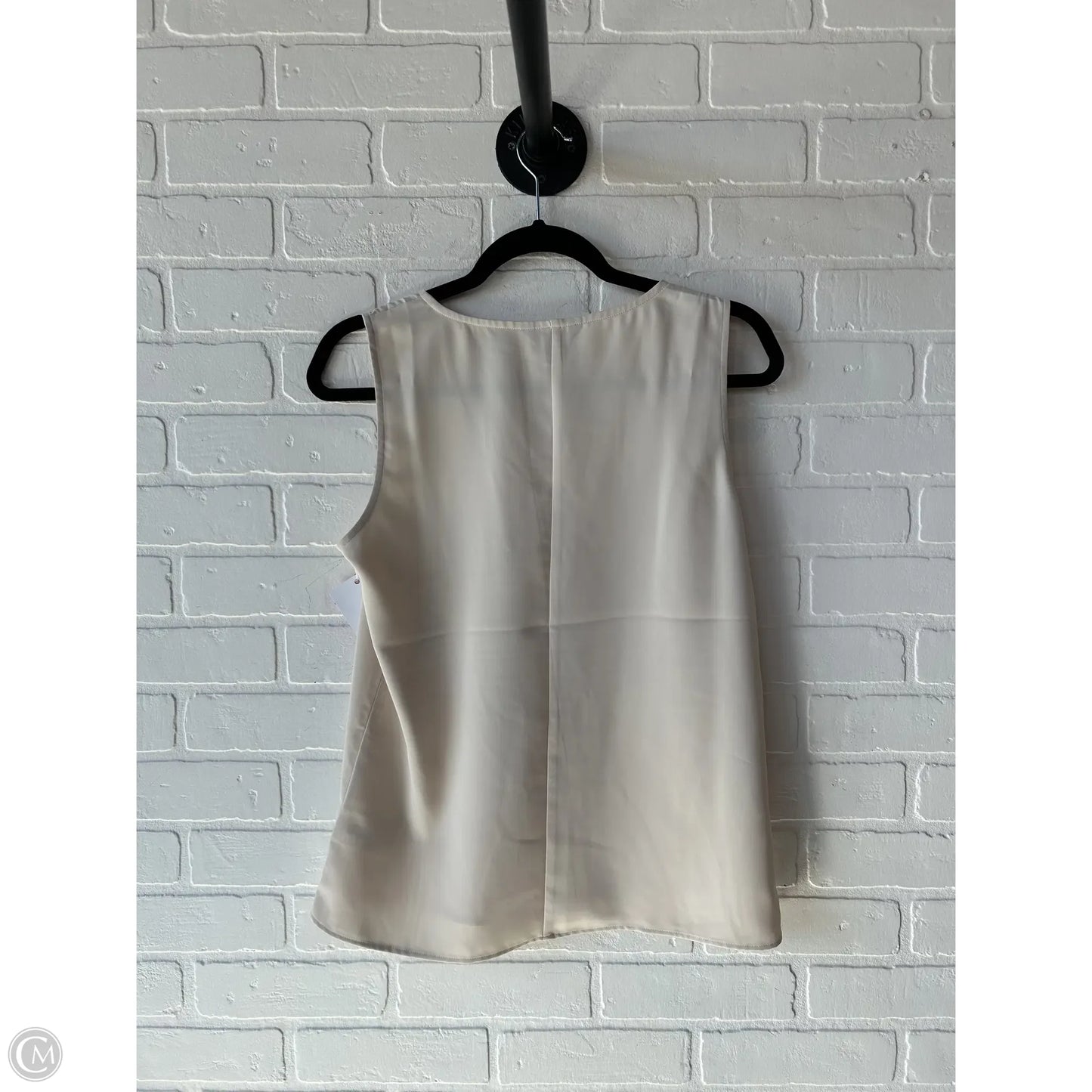 Top Sleeveless By Express In Cream, Size: S