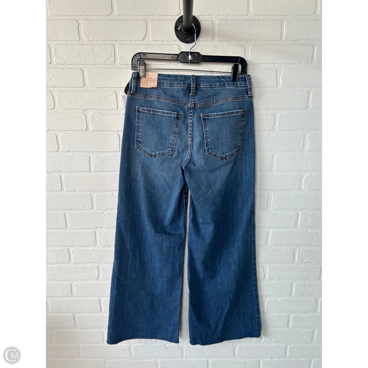 Jeans Wide Leg By Kut In Blue Denim, Size: 2