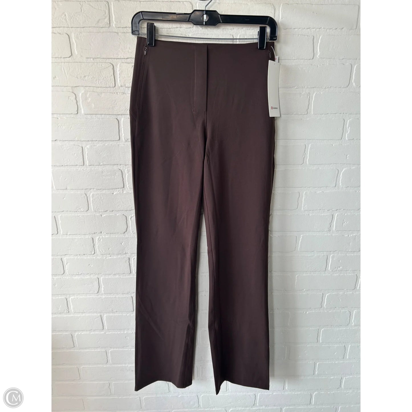 Athletic Pants By Lululemon In Brown, Size: 6