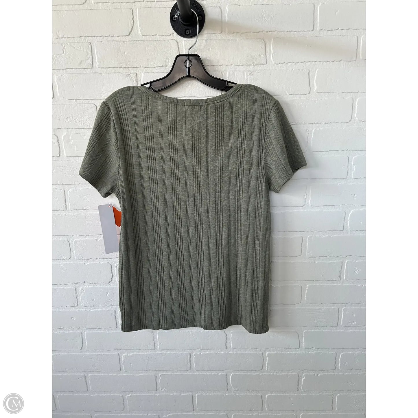 Top Short Sleeve By Dylan In Green, Size: M