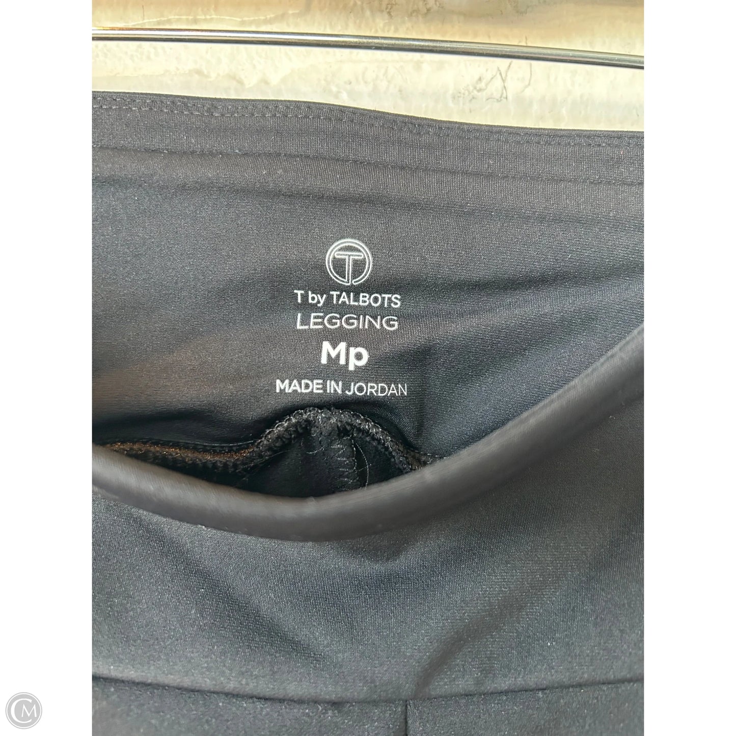 Athletic Leggings By Talbots In Black, Size: 8p