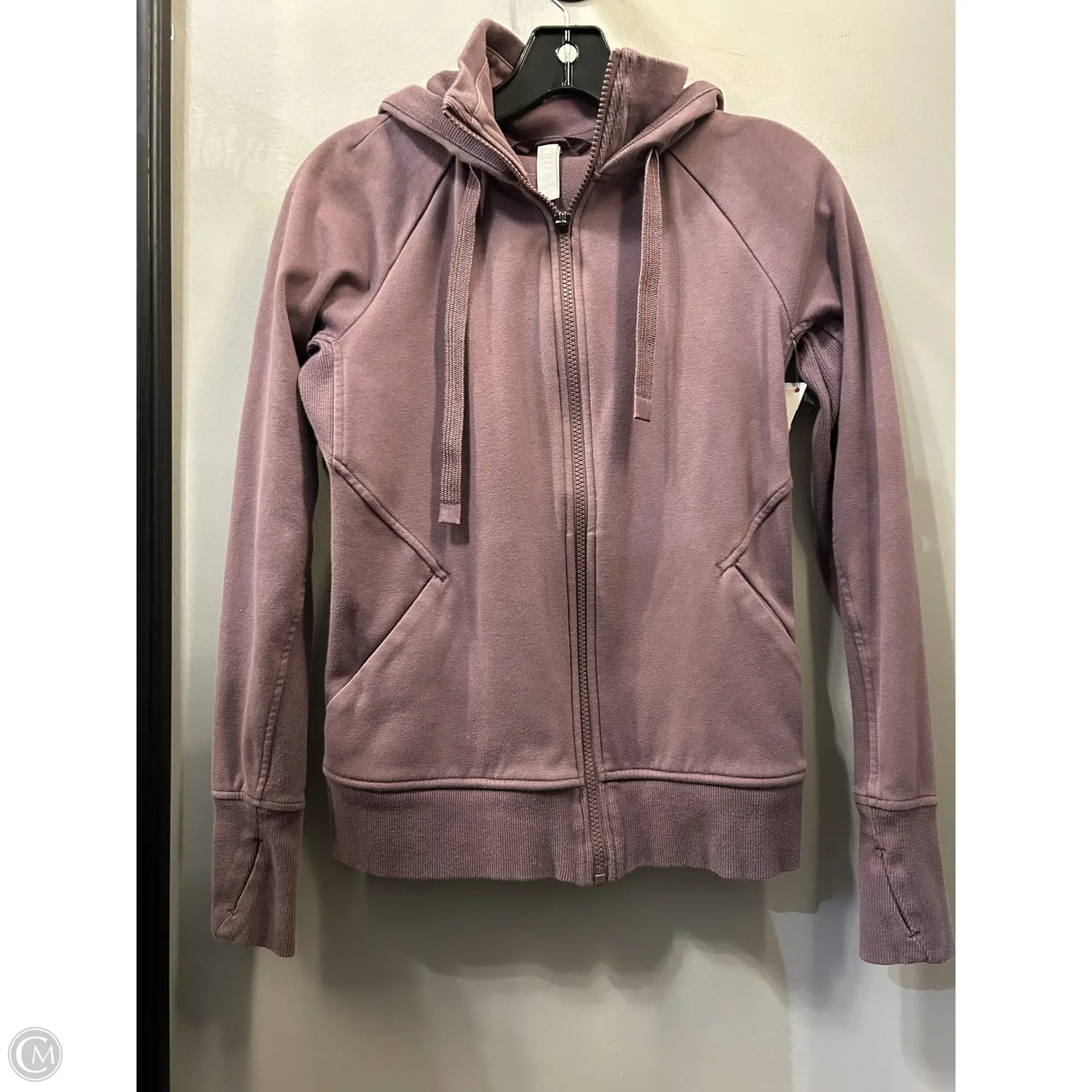 Athletic Jacket By Athleta In Purple, Size: Xs