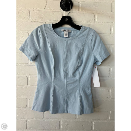 Top Short Sleeve By White House Black Market In Blue, Size: Xs