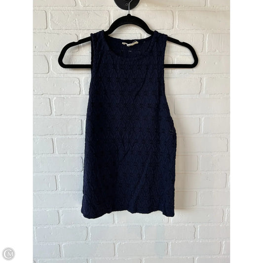 Top Sleeveless By Cmc In Navy, Size: S