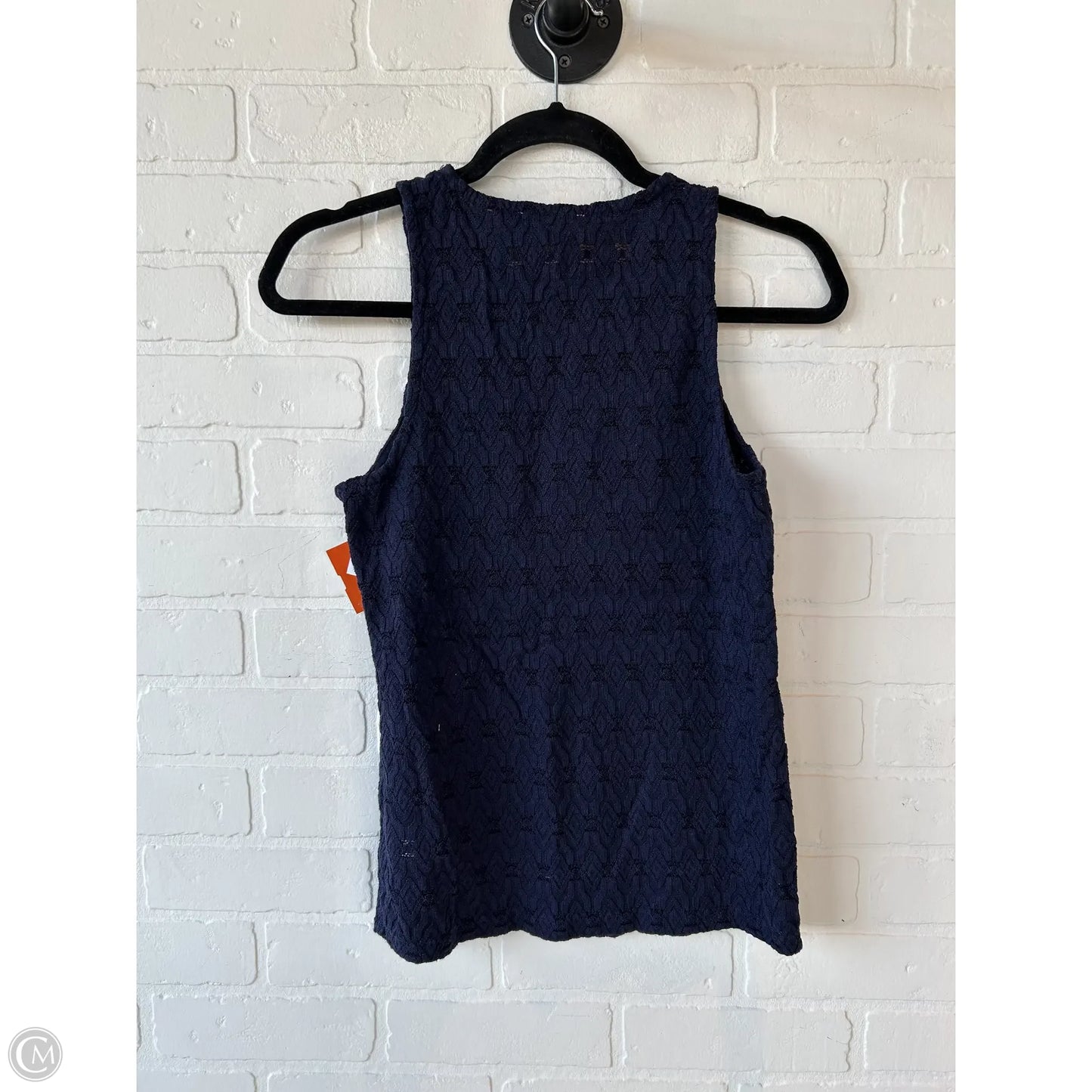 Top Sleeveless By Cmc In Navy, Size: S