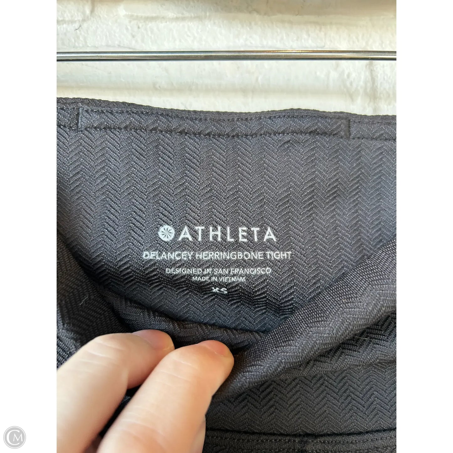 Athletic Leggings By Athleta In Black, Size: 0
