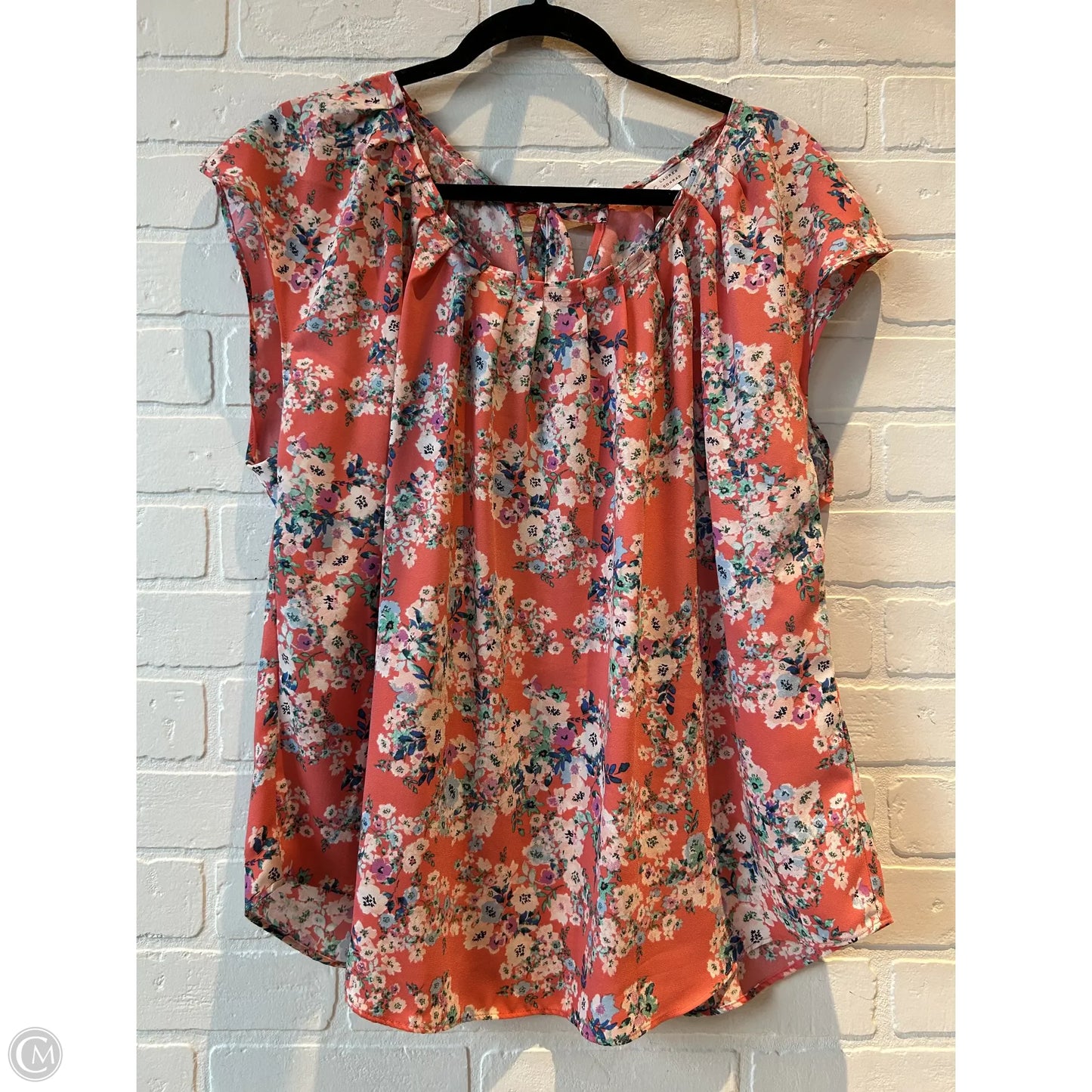 Top Sleeveless By Lc Lauren Conrad In Orange, Size: Xl