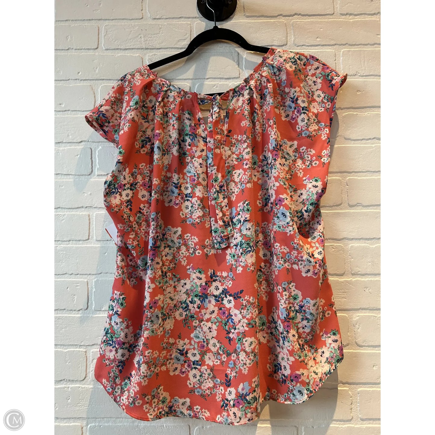 Top Sleeveless By Lc Lauren Conrad In Orange, Size: Xl